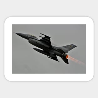 F-16 Afterburner Climb Sticker